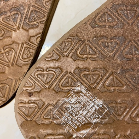 Brown roxy sufer flip flops - Picture 3 of 3
